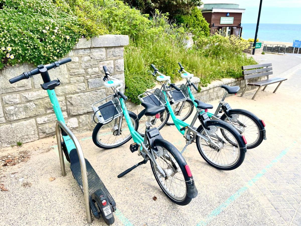 Modern Family Apartment Free Parking And Gym By Beach Bournemouth Eksteriør bilde